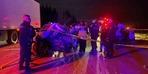 Antalya'da korkunç kaza!  3 araç çarpıştı: 3 ölü